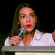 Democratic congressional candidate Alexandria Ocasio-Cortez speaks at her midterm election night party in New York City, U.S. November 6, 2018.